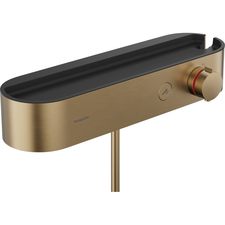 HG ShowerTablet Select Bateria prysznicowa 400, termostatyczna, natynkowa, Brąz Szczotkowany