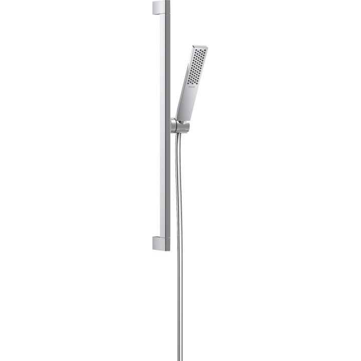 HG Pulsify E Zestaw prysznicowy 100 1jet EcoSmart+ z drążkiem 65 cm, Chrom
