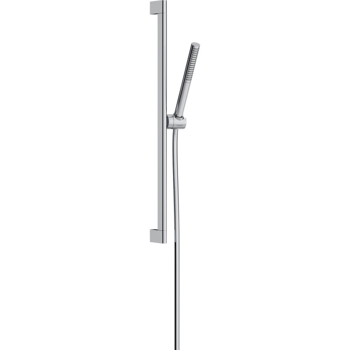 HG Pulsify S Zestaw prysznicowy 100 1jet EcoSmart z drążkiem 65 cm, Chrom