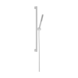 HG Pulsify S Zestaw prysznicowy 100 1jet EcoSmart+ z drążkiem 65 cm, Biały Matowy
