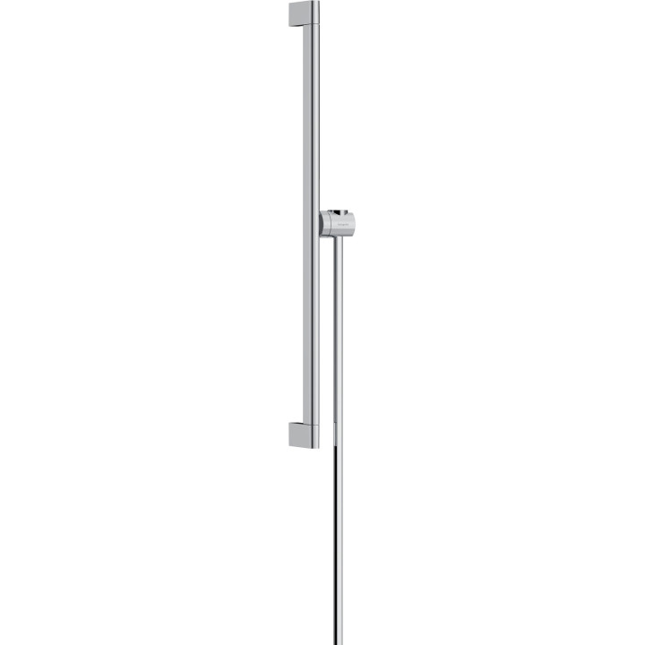 HG Unica Drążek prysznicowy S Puro 65 cm z suwakiem EasySlide i wężem prysznicowym Isiflex 160cm, Chrom