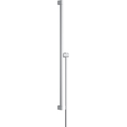 HG Unica Drążek prysznicowy E Puro 90 cm z suwakiem EasySlide i wężem prysznicowym Isiflex 160cm, Chrom