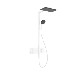 Hansgrohe Raindance Alive Q Komplet prysznicowy 210/340 1jet z termostatem ShowerSelect Comfort, Biały Matowy