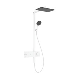 HG Raindance Alive Q Komplet prysznicowy 210/340 1jet EcoSmart z termostatem ShowerSelect Comfort, Biały Matowy