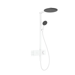 HG Raindance Alive S Komplet prysznicowy 300 2jet z termostatem ShowerSelect Comfort, Biały Matowy