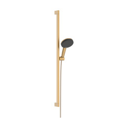 HG Raindance Alive Select S Zestaw prysznicowy 125 3jet EcoSmart z drążkiem Unica E Puro 90 cm EasySlide, Brąz Szczotkowany