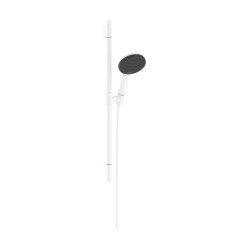 HG Raindance Alive Select S Zestaw prysznicowy 125 3jet EcoSmart z drążkiem Unica S Puro 65 cm, Biały Matowy