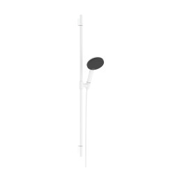 HG Raindance Alive Select S Zestaw prysznicowy 125 3jet EcoSmart z drążkiem Unica S Puro 90 cm, Biały Matowy