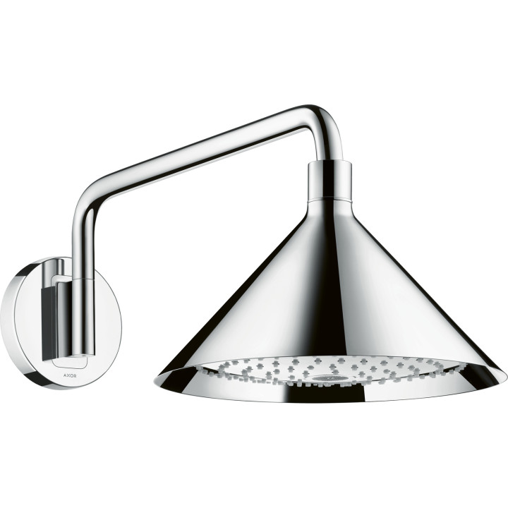 AX Showers/Front Głowica prysznicowa 240 2jet z ramieniem prysznicowym, Chrom