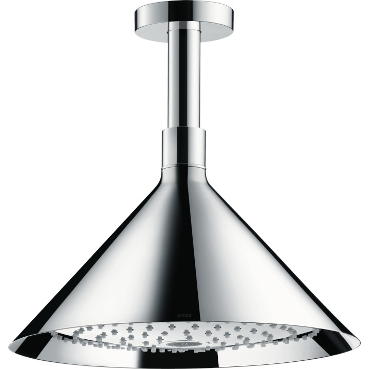 AX Showers/Front Głowica prysznicowa 240 2jet z przyłączem sufitowym, Chrom