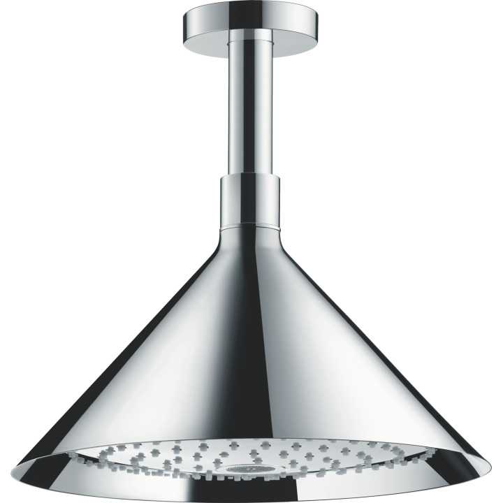AX Showers/Front Głowica prysznicowa 240 2jet z przyłączem sufitowym, Chrom