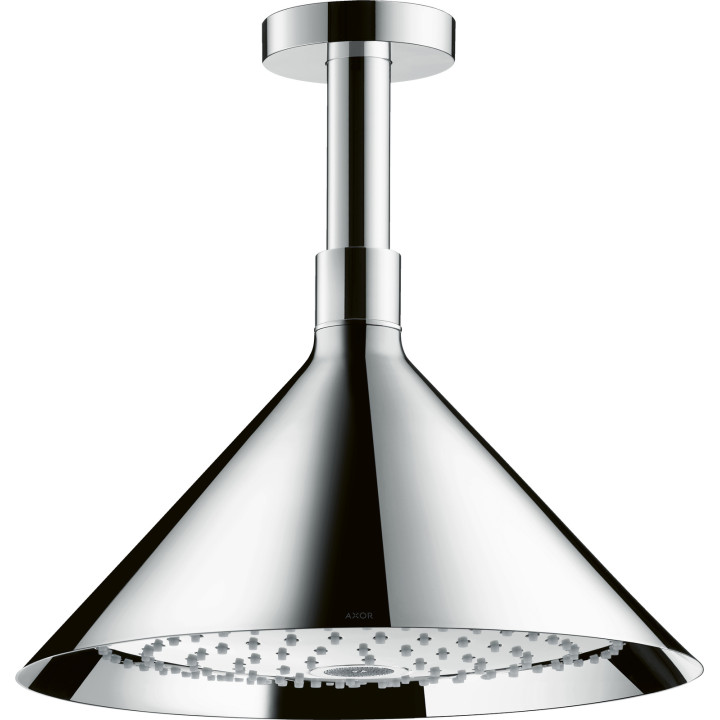 AX Showers/Front Głowica prysznicowa 240 2jet z przyłączem sufitowym, Chrom