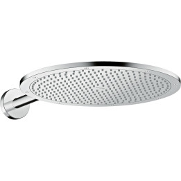 AX ShowerSolutions Głowica prysznicowa 350 1jet z ramieniem prysznicowym, Chrom