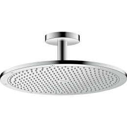 AX ShowerSolutions Głowica prysznicowa 350 1jet z przyłączem sufitowym, Chrom