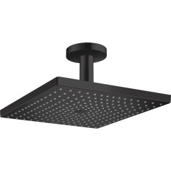 HG Raindance E Głowica prysznicowa 300 1jet z przyłączem sufitowym, Czarny Matowy