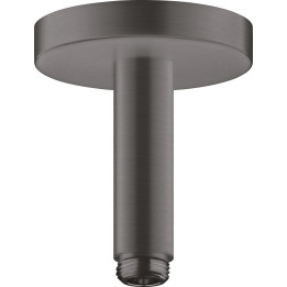 AX ShowerSolutions Przyłącze sufitowe 100 mm, Czarny Chrom Szczotkowany