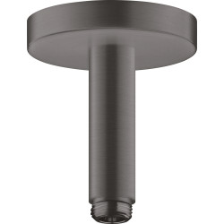 Axor ShowerSolutions Przyłącze sufitowe 100 mm, Czarny Chrom Szczotkowany
