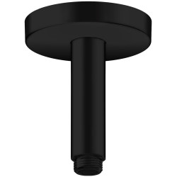Axor ShowerSolutions Przyłącze sufitowe 100 mm, Czarny Matowy