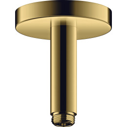 AX ShowerSolutions Przyłącze sufitowe 100 mm, Złoty Optyczny Polerowany