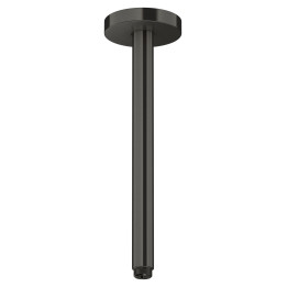 AX ShowerSolutions Przyłącze sufitowe 300 mm, Czarny Chrom Szczotkowany