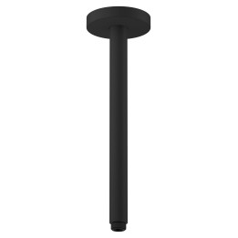AX ShowerSolutions Przyłącze sufitowe 300 mm, Czarny Matowy