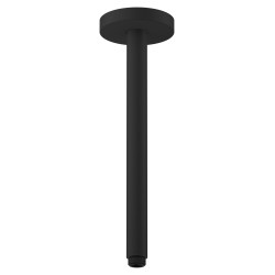 AX ShowerSolutions Przyłącze sufitowe 300 mm, Czarny Matowy