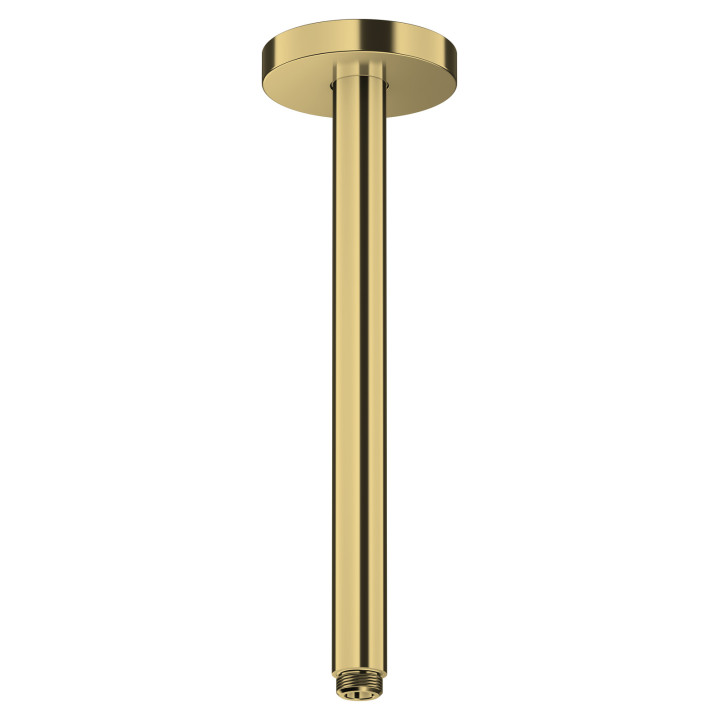 AX ShowerSolutions Przyłącze sufitowe 300 mm, Złoty Optyczny Polerowany