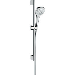 Hansgrohe Croma Select E Zestaw prysznicowy 110 Multi EcoSmart z drążkiem 65 cm, Biały/Chrom