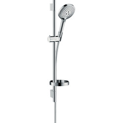 Hansgrohe Raindance Select S Zestaw prysznicowy 120 3jet EcoSmart z drążkiem 65 cm i mydelniczką, Chrom
