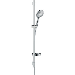 HG Raindance Select S Zestaw prysznicowy 120 3jet EcoSmart z drążkiem 90 cm i mydelniczką, Chrom