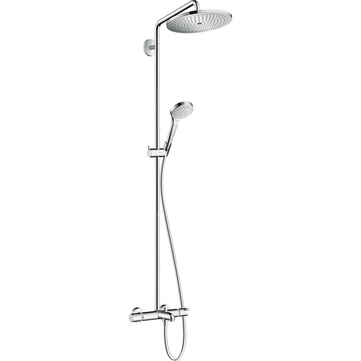 HG Croma Select S Komplet prysznicowy 280 1jet z termostatem, wannowy, Chrom