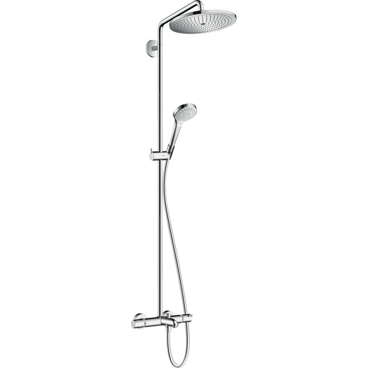 HG Croma Select S Komplet prysznicowy 280 1jet z termostatem, wannowy, Chrom