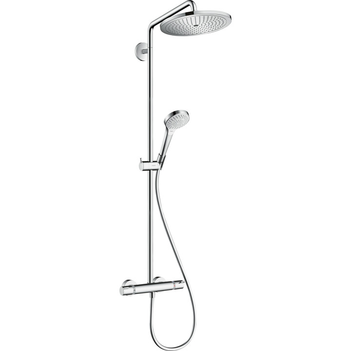 HG Croma Select S Komplet prysznicowy 280 1jet EcoSmart z termostatem, Chrom