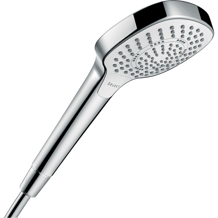 HG Croma Select E Główka prysznicowa 110 Multi EcoSmart, Biały/Chrom