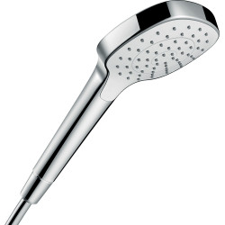 HG Croma E Główka prysznicowa 110 1jet EcoSmart, Biały/Chrom