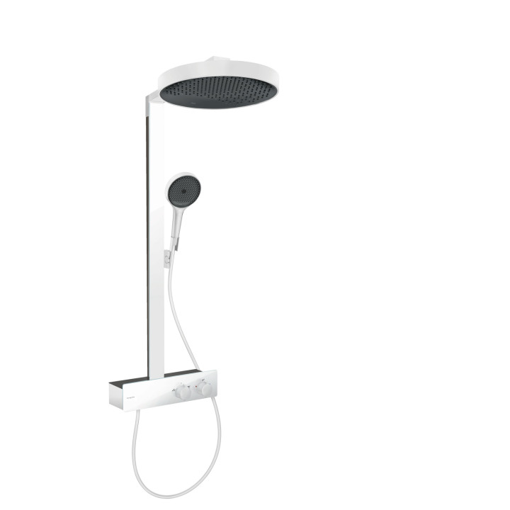 HG Rainfinity Komplet prysznicowy 360 1jet z termostatem ShowerTablet 350, Biały Matowy