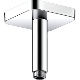 AX ShowerSolutions Przyłącze sufitowe 100 mm, softsquare, Chrom