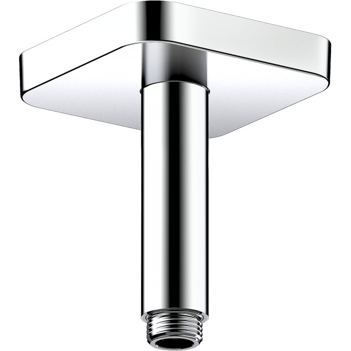 AX ShowerSolutions Przyłącze sufitowe 100 mm, softsquare, Chrom