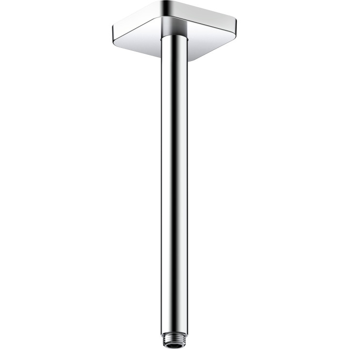 AX ShowerSolutions Przyłącze sufitowe 300 mm, softsquare, Chrom