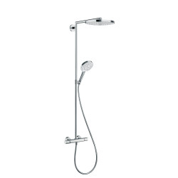 Hansgrohe Raindance Select S Komplet prysznicowy 240 2jet z termostatem, Biały/Chrom