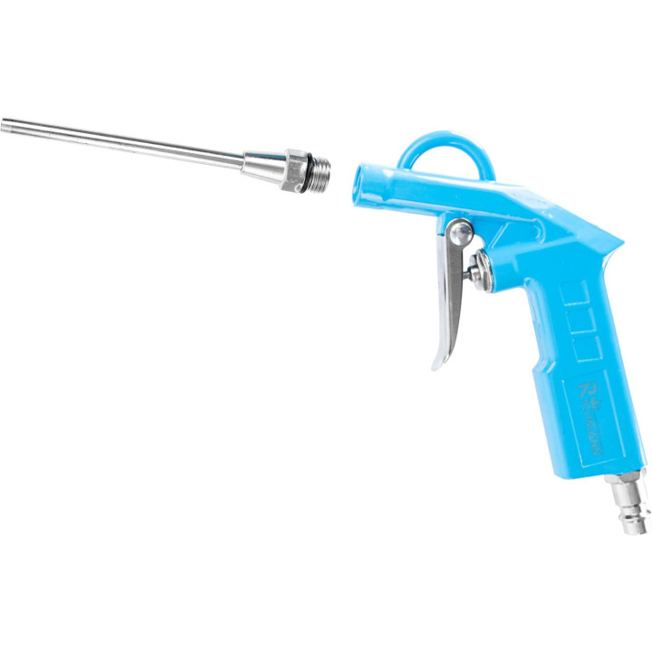 Pistolet do przedmuchiwania z dyszą 100 mm, aluminiowy, 15 bar