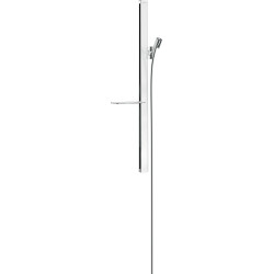 HG Unica Drążek prysznicowy E 90 cm z wężem Isiflex 160 cm, Biały/Chrom