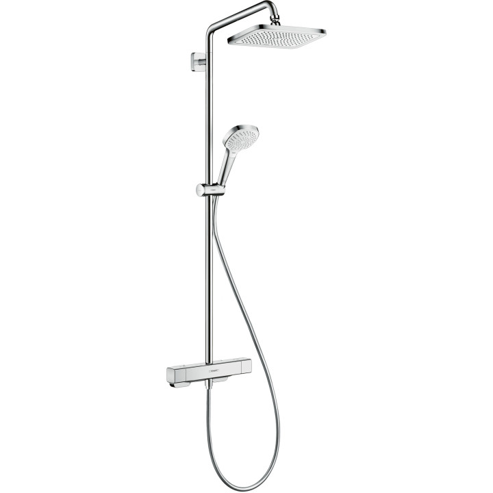 HG Croma E Komplet prysznicowy 280 1jet EcoSmart z termostatem, Chrom
