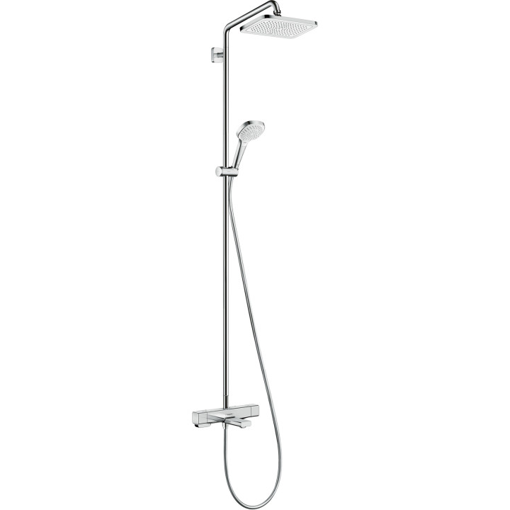 HG Croma E Komplet prysznicowy 280 1jet z termostatem, wannowy, Chrom