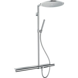 AX ShowerSolutions Komplet prysznicowy 350 1jet z termostatem 800, Chrom