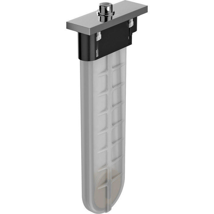 HG sBox Element zewnętrzny, prostokątny, Chrom