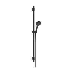 HG Activera Select S Zestaw prysznicowy 95 2jet EcoSmart z drążkiem Varia 105 cm, Czarny Matowy
