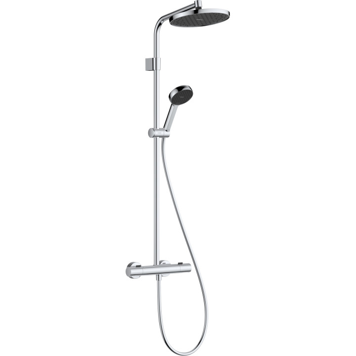 HG Activera S Komplet prysznicowy 240 1jet EcoSmart+ z termostatem Ecostat Fine Varia, Chrom