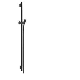 HG Unica Drążek prysznicowy S Puro 90 cm z wężem Isiflex 160 cm, Czarny Matowy
