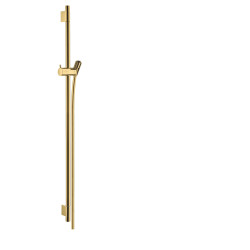 HG Unica Drążek prysznicowy S Puro 90 cm z wężem Isiflex 160 cm, Złoty Optyczny Polerowany